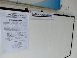 PENGUMUMAN HASIL PENELITIAN KELENGKAPAN DAN KEABSAHAN ADMINISTRASI BAKAL CALON LURAH DENGOK